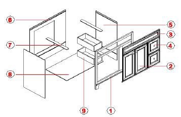 product-484-293 36 inch gray bathroom vanity drawing