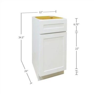 12-Zoll-Unterschrank