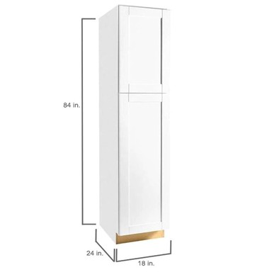 18 x 24 x 84 Vorratsschrank