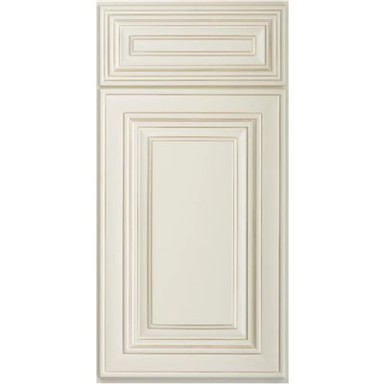 Antike weiße Küchenschränke